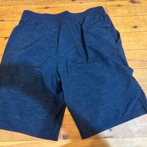Lululemon Men Navy Blue Shorts